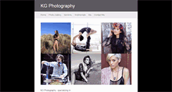Desktop Screenshot of kg-photography.com