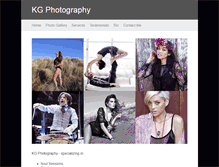 Tablet Screenshot of kg-photography.com